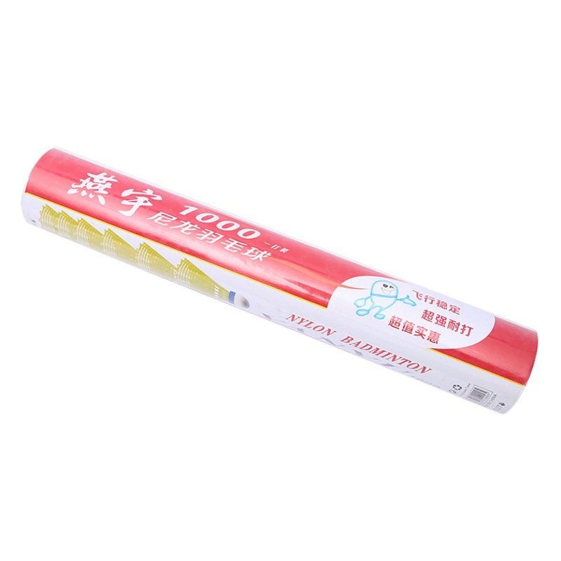 Разноцветные мячи для бадминтона для занятий в помещении и на улице, для тренировок и развлечений; красные мячи для бадминтона с красной головкой для использования на улице.