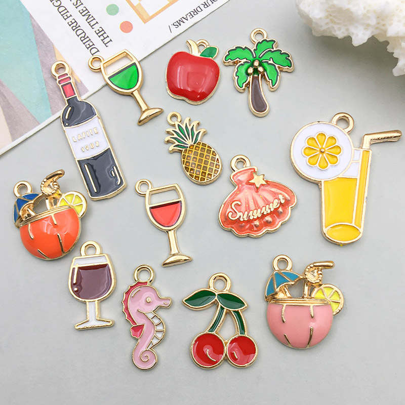 24 Models Per Model 1, 24/Pack Alloy Printing Pendant display picture 6