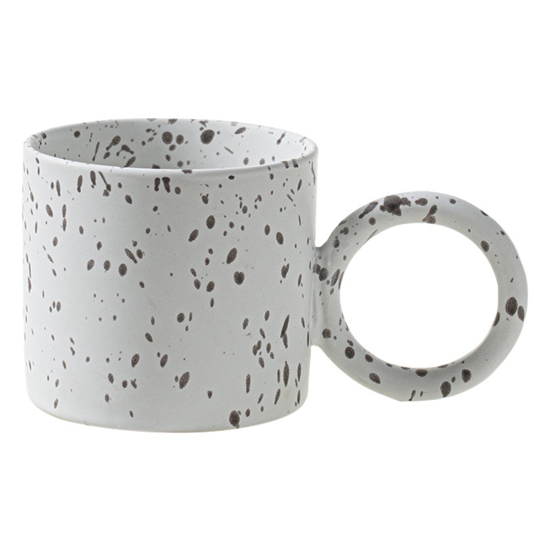 Alta apariencia en línea celebridad taza hogar cerámica pareja taza de agua ins Estilo Vintage taza de café al por mayor taza creativa