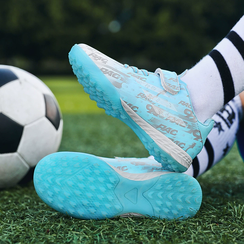 Детская футбольная обувь Мятые гвозди для учеников начальной школы Школьная обувь для соревнований Средняя школа Детские кроссовки для девочек-подростков для мальчиков