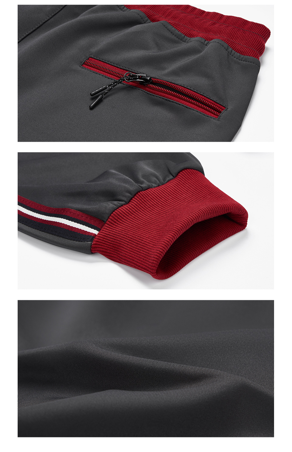 Herrenbekleidung Freizeitanzug Herren Retro Campus Style Casual Sports Zweiteiliger Cartoon-Abzeichen-Strickjacke-Sportanzug_voghion.com