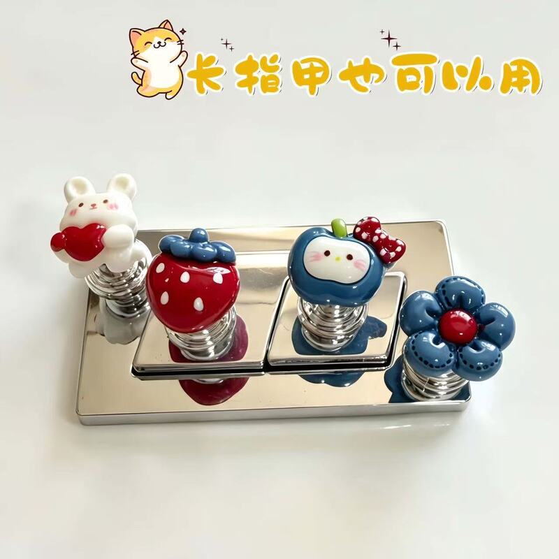 New cute floral KT cat toilet presser, bathroom auxiliary protection, nail art decoration, universal waterproof, wholesale price