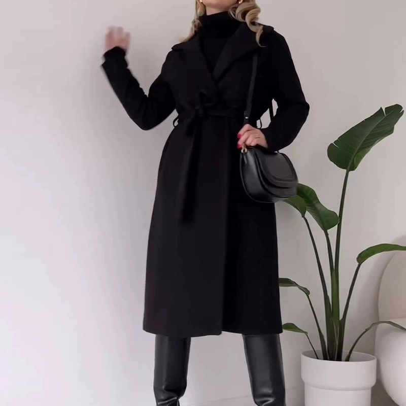 Демисезонная модная цветная шерстяная куртка, европейский стиль, Amazon, slim fit