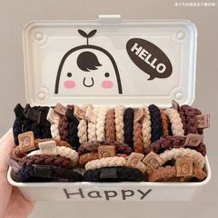 時尚兔子扎頭髮橡皮筋女2023新款高彈力耐用發圈頭繩馬尾頭飾發繩