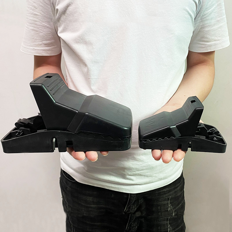 Clip de ratón grande ratonera automática Nuevo ratón atrapar medicina jaula de conducción fuerte pegajoso tablero de ratón matar artefacto