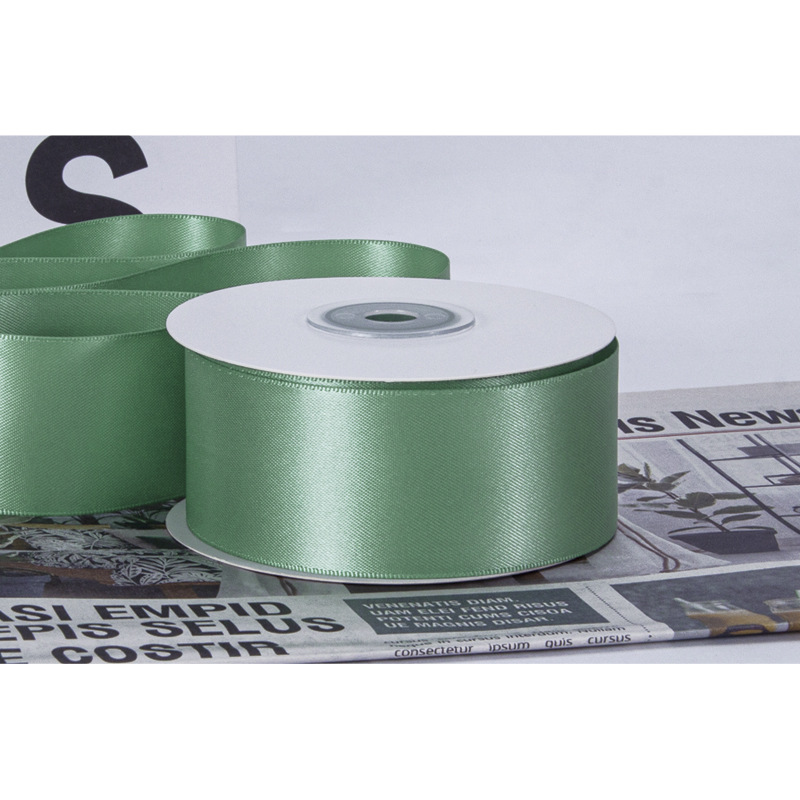 Accesorios de cinta gruesa cifrada al por mayor transfronteriza, cinta de poliéster de doble cara, caja de regalo, cinta de embalaje, lazo, cinta de recuerdo