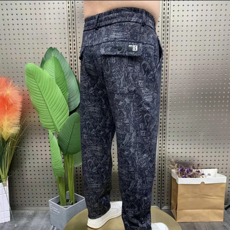 秋季新款高品质休闲裤男士舒适时尚爆款宽松潮流百搭简约个性小众|undefined