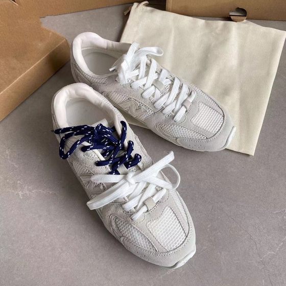 high quality Miu Joint 530 German Training Shoes Retro Genuine Leather Color Matching Lace-up Lovers Sports Forrest Gump Shoes for Men and Women