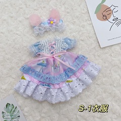 30 cm baby clothes 6 points bjd doll cute and sweet dress summer small fresh princess style new clothes