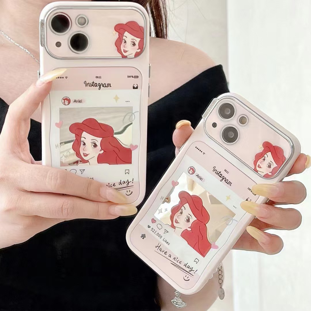 Princesa pelirroja-Espejo mini gx