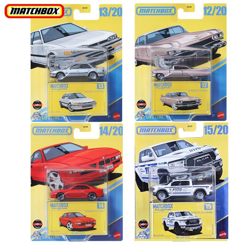 Matchbox Collector Alloy Car Model Rubber Tire Gbj48 Cadillac Bmw Honda Collection Gbj48