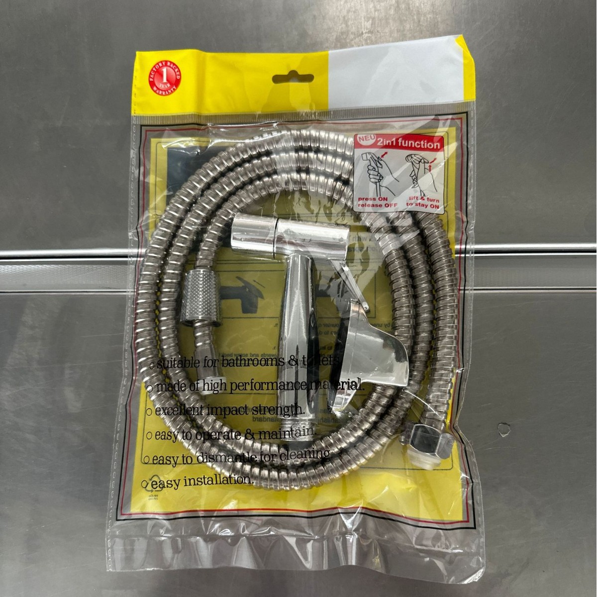 [스프레이건 비데] B형 3종세트(컬러백)