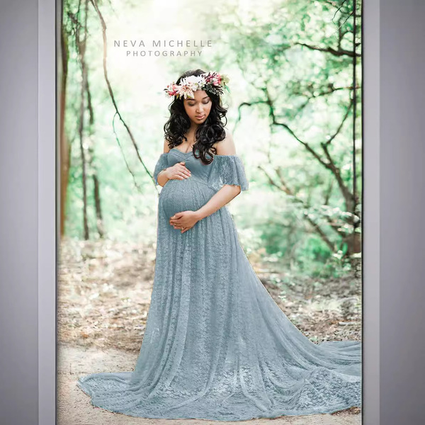 Lace bodysuit for pregnant