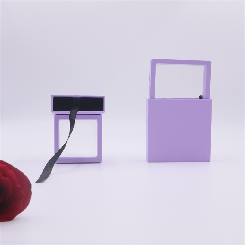 Light purple-plastic drawer box (including suspension box);70*70*20mm