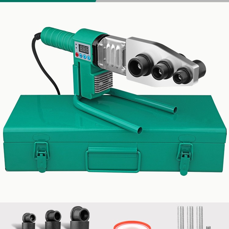 Máquina de fusión en caliente Green Forest con certificación 3C para tuberías de agua, herramienta de soldadura por fusión en caliente PPR, conector de cabezal de molde, soldadura de plástico de alta potencia para reparación de fugas. image 5