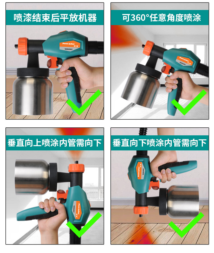 Small Electric Spray Gun Paint Latex Paint Spray Gun Spray Paint Machine Spray Gun Spray Machine Household Spray Paint Wholesale