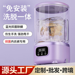 新型ミニ下着洗濯機 全自動洗濯乾燥一体型 小型携帯用靴下洗い神器 輸出入卸売