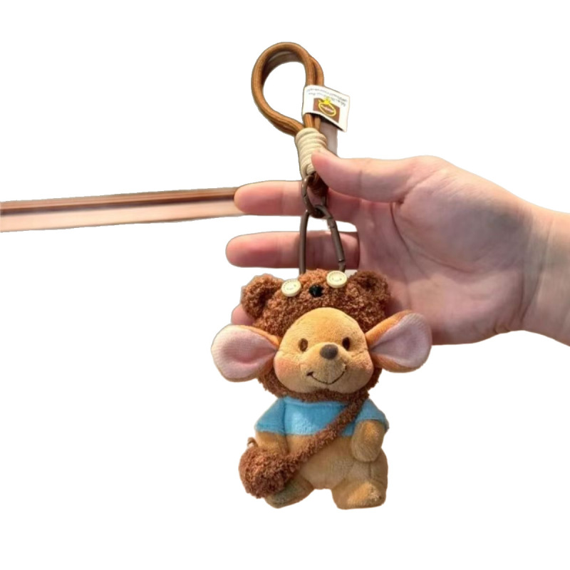 シェフのカンガルーの新商品の自動車のキーホルダーのストラップのカバンの車の装飾のかわいい少女の心の親友のプレゼント|undefined