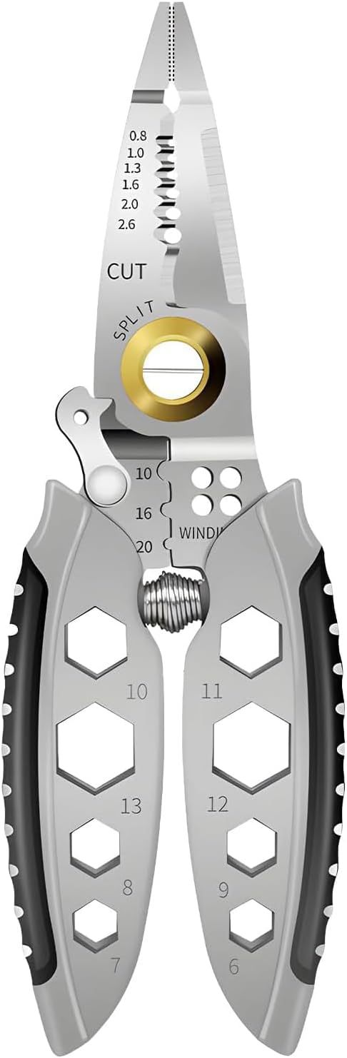 7-Inch Multipurpose Wire Stripper, 2024 New Professional Wir