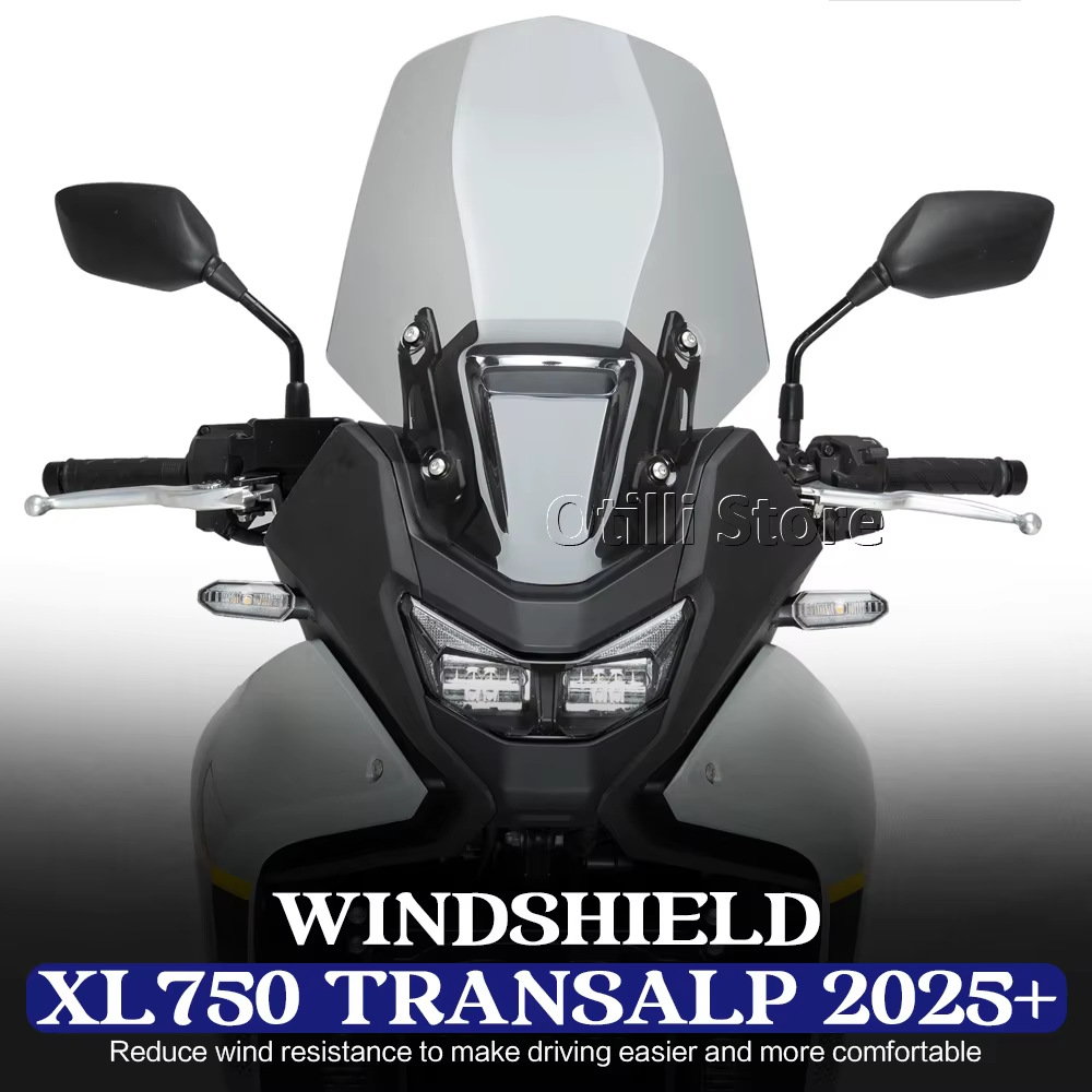 Honda Xl750 Transalp 2025-2026 Acrylic Windshield Motorcycle Modification Parts