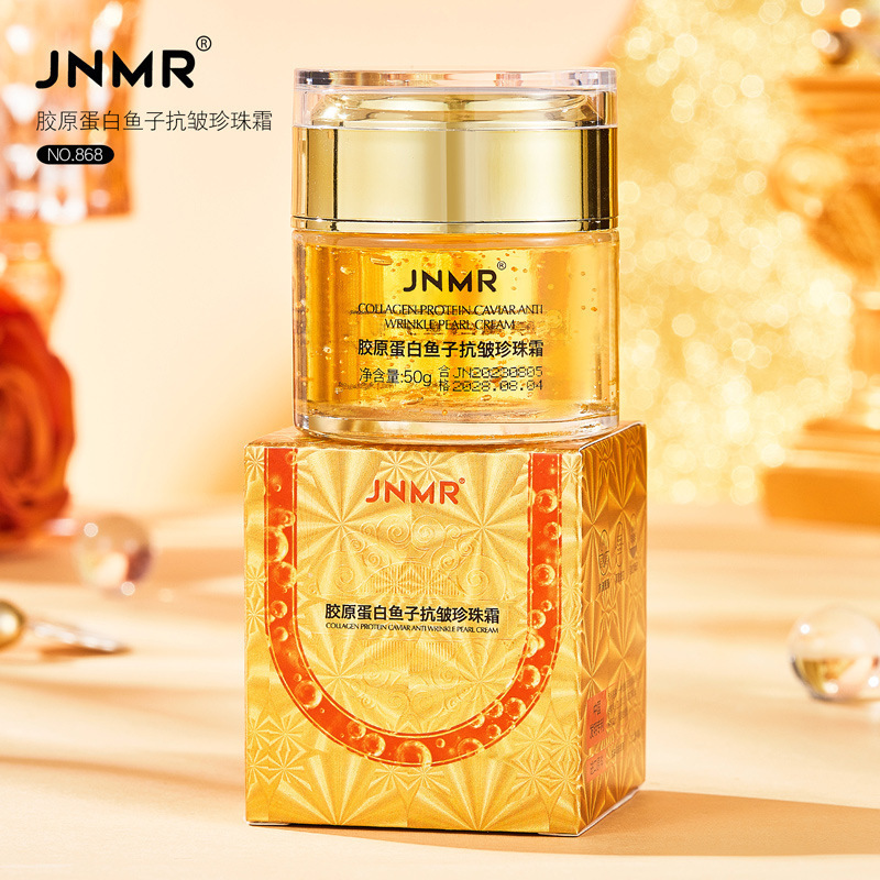 JNMR collagen caviar anti-wrinkle pearl cream moisturizing desalination fine lines lazy plain face cream factory generation JNMR collagen caviar anti-wrinkle pearl cream moisturizing desalination fine lines lazy plain face cream factory generation