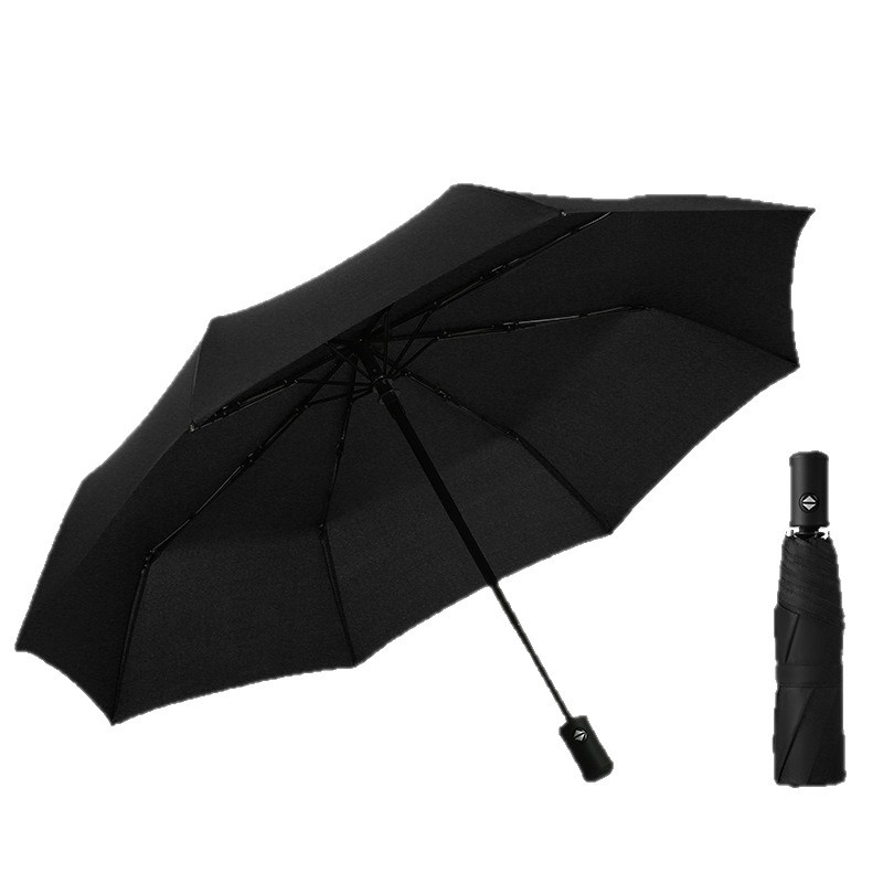 Sombrilla Plegable Automática para Sol y Lluvia con Protección UV