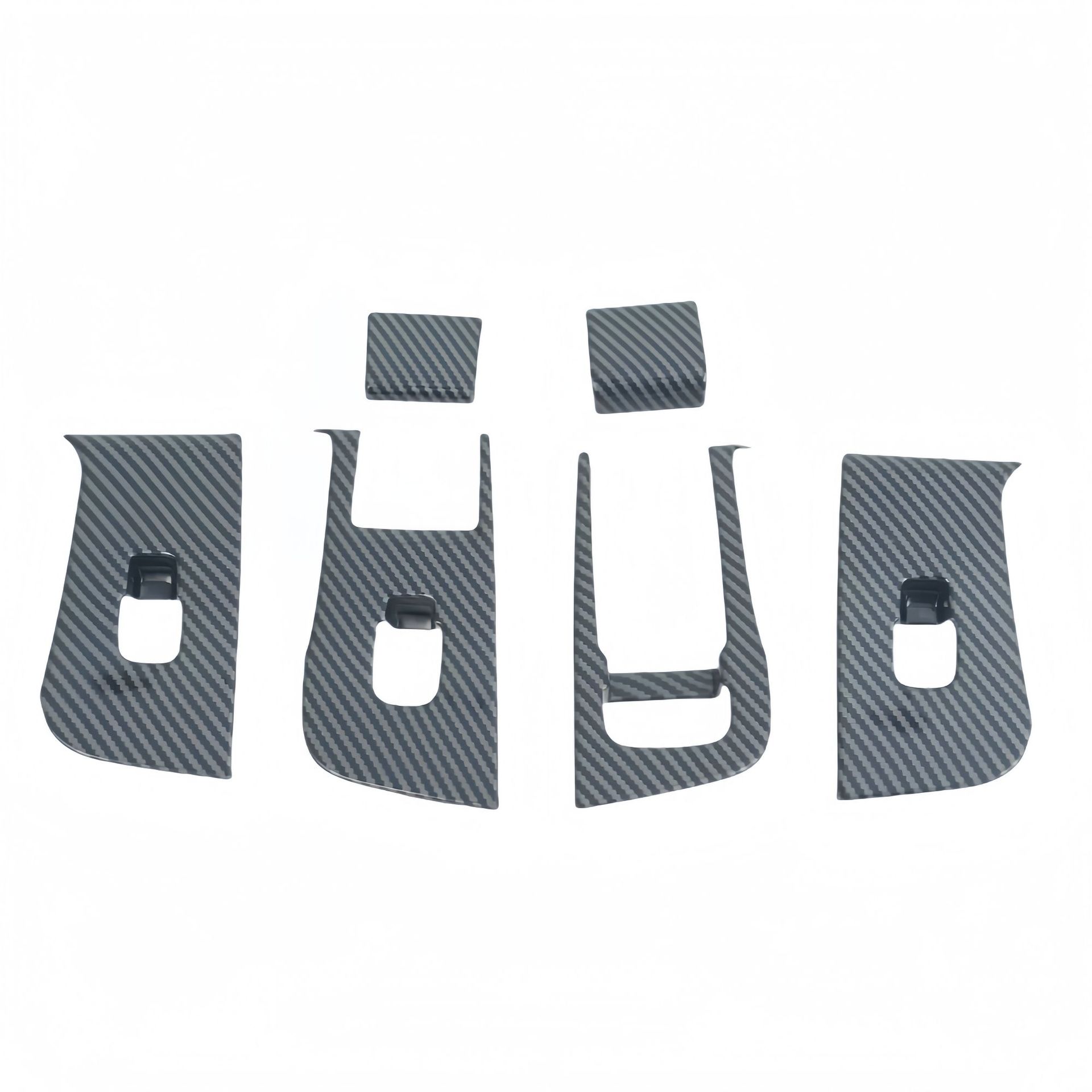 Suitable for Tesla's 25 Model Y Updated Versions: Center Control Panel, Glass Panel, Rear Anti-Kick Protection, Steering Wheel