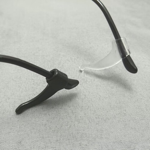 Glasses PVC anti-slip cover Large imitation silicone earmuffs Ear hooks Ear support hanging fixed accessories glasses leg and foot covers