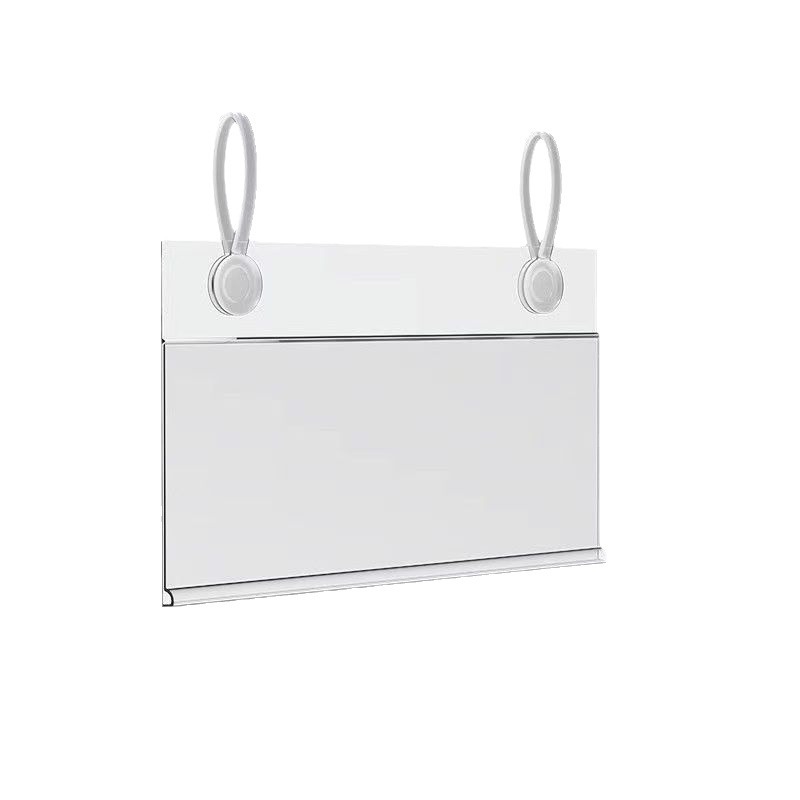 슈퍼마켓 선반 라벨 카드 바 후크 가격 태그 카드 슬롯 목록 편의점 냉동고 투명 플라스틱 카드 홀더