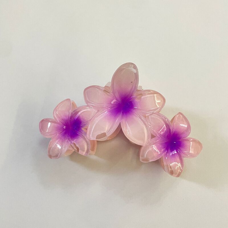 国境を越えた卸売プルメリアヘアクリップホリデーホット販売サイドヘアクリップ後頭部ヘアシャーククリップヘアクリップヘアアクセサリー|undefined
