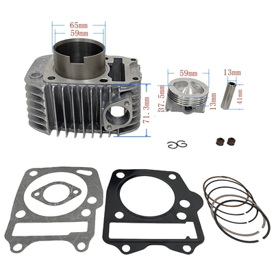 Wave125 Motorcycle Engine Parts Cylinder and parts