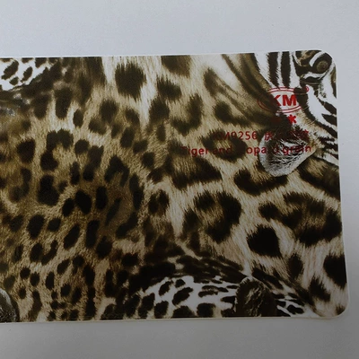 Film Roof Rearview Mirror Zebra Auto Color Change Film - tiger-leopard-9256-15228-meters