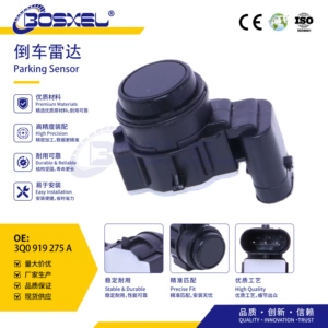 3Q0919275A is a manufacturer's in-stock ABS wheel speed sensor suitable for Volkswagen, Audi, and Porsche