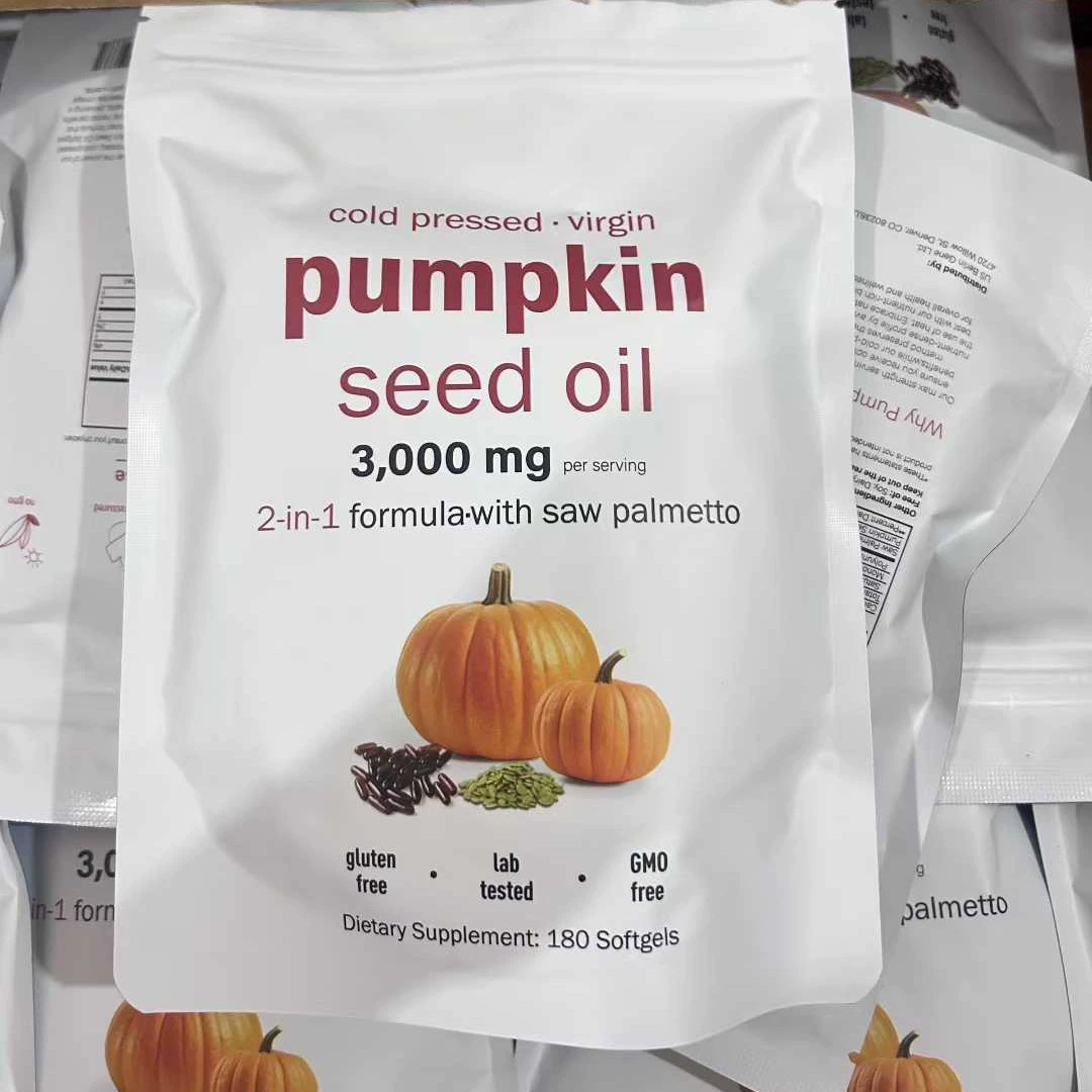 Трансграничный хит продаж на Amazon: масло из тыквенных семечек Pumpkinoilseed в мягких капсулах для здоровья, популярный товар