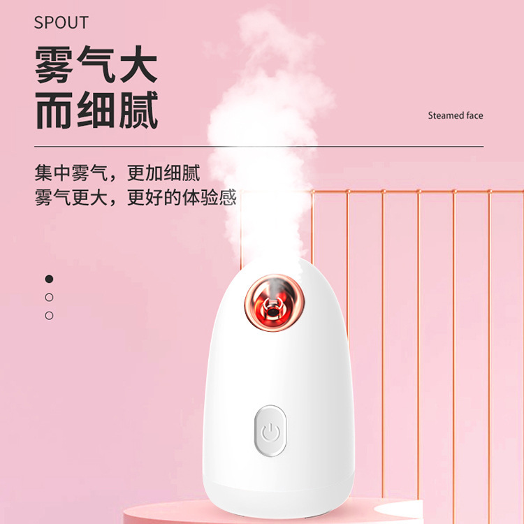 Cross border Steaming the face Spray Water meter household Hot and cold cosmetic instrument Face Fruits and vegetables Steamed face instrument