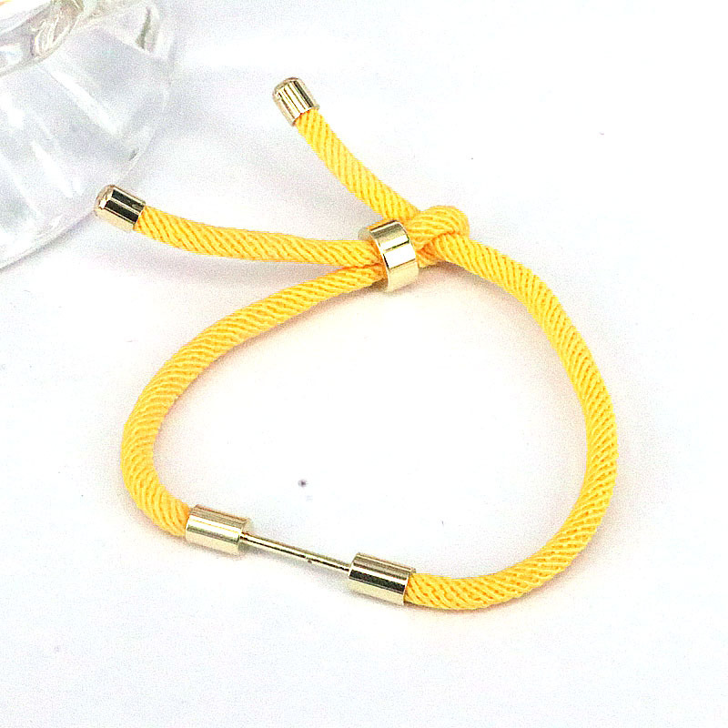 Le Cuivre Style Ig Géométrique Couleur Unie Placage Bracelets display picture 5
