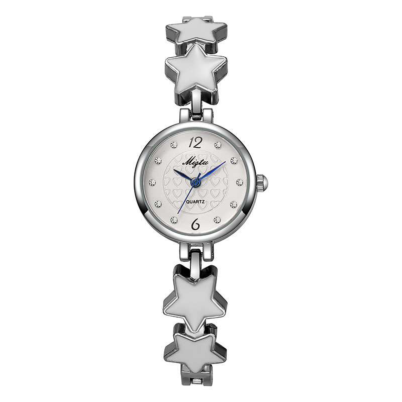 Comercio exterior nuevo reloj de tendencia de moda para mujer reloj de pulsera compacto ropa de temperamento reloj de mujer de todo fósforo accesorios relojes