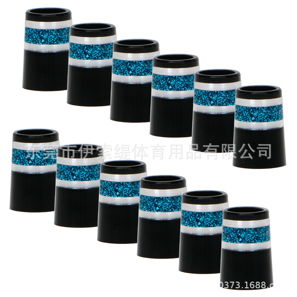 Manga de tubo de golf manga de plástico Patrón de rayas de destello dorado multicolor opcional suministro directo de fábrica adecuado para varilla de hierro