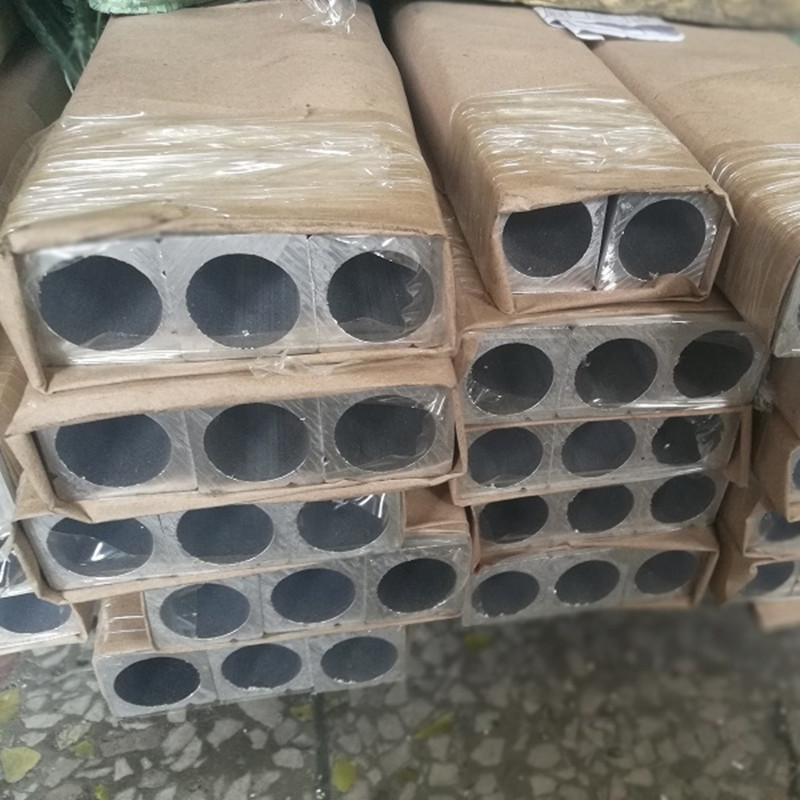 异形铝管厂家批发6061、6063外方内园铝管88*88*45mm内园外方铝管