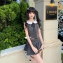 夏季娃娃领新款无袖上衣
