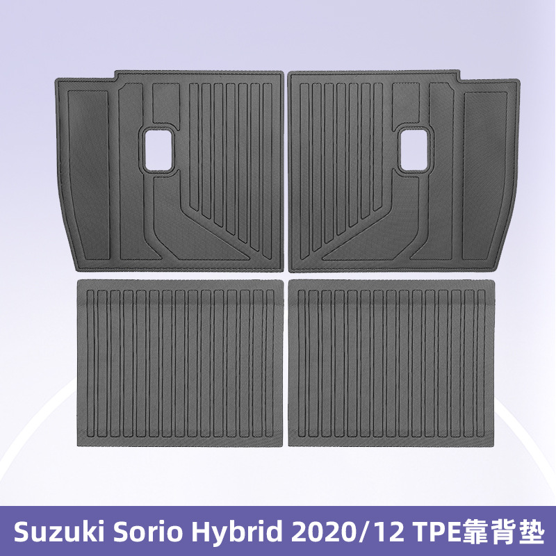 Aplicable a Suzuki Sorio híbrido 2020 - 25 timón derecho 3D todo el tiempo material TPE almohadilla de pie de automóvil