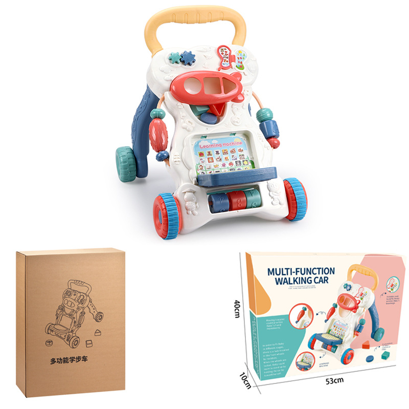 婴儿学步车多功能防侧翻助步车0-12个月宝宝手推车婴幼儿玩具