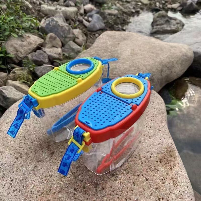 Children's Outdoor Exploration Catch Butterflies Catch Tadpoles Children's Breeding Small Animals and Plants Observation Box Thickened Insect Collection Box