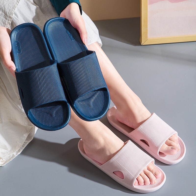 Factory direct sale slippers EVA soft bottom home couple indoor bathroom bath men's slippers wholesale