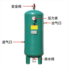 储气罐0.3立方至罐装压力容器厂家空压机配套碳钢压缩空气2.0立方