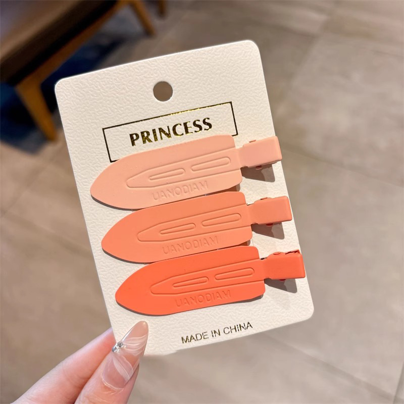 Pin de cabello para mujeres 2025 nuevo pin de cabello lateral frontal frontal frisa pin de cabello sin marcas de maquillaje pin de cabello pin de boca de pato adornamiento