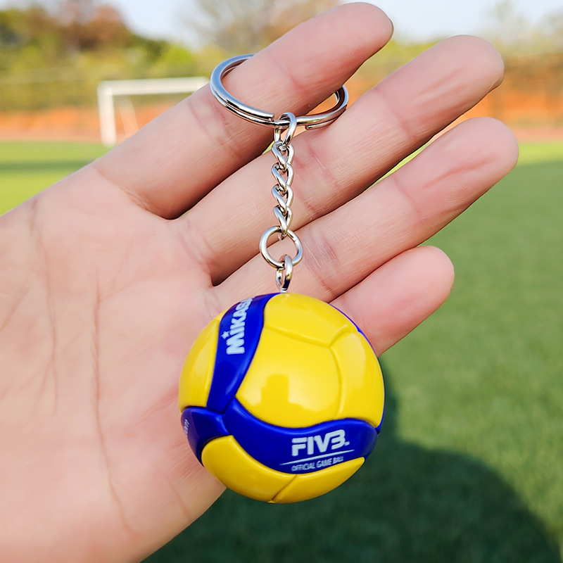 Volleyball bolsos colgantes colgantes recuerdos deportivos estudiantes premios deportivos regalos creativos