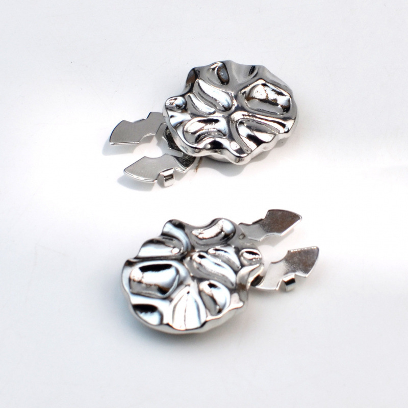 Amazon botón cubierta de camisa de moda metal diamante de forma especial buckle tortuga buckle buckle clip image 5
