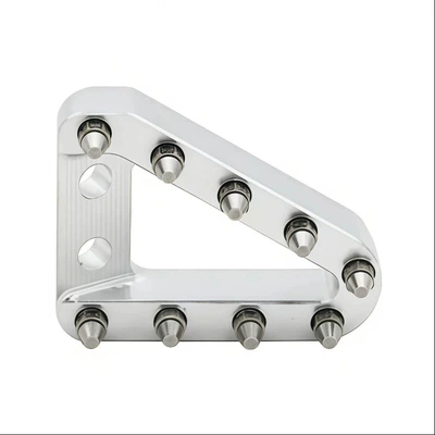 Motorcycle pedals Hengjian Kews off-road vehicle - bevel-silver