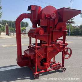 出口电动花生剥壳机油坊花生脱壳机图片型号大产量花生去壳机